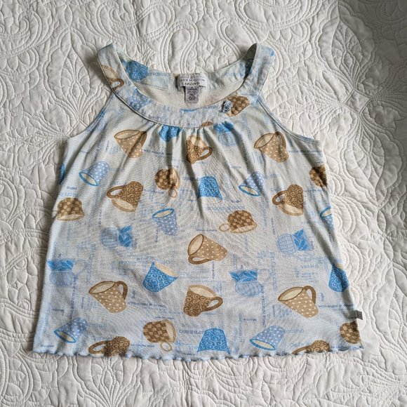 Karen Neuburger Encore Sleepwear 2 Piece Set Tank & Drawstring Cropped Pant PJs - Picture 2 of 16